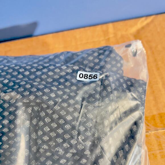 Talbots Woman Capri Pant Woman 14W Stretch Classic Fit Crop Navy Diamond Print - Picture 14 of 14